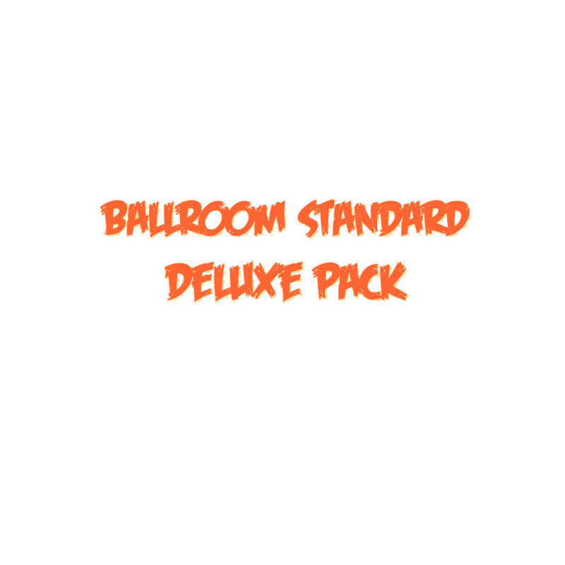 Ballroom standard Deluxe pack (Viennese Waltz,  English Waltz, International Tango, Slow Foxtrot, Quickstep )