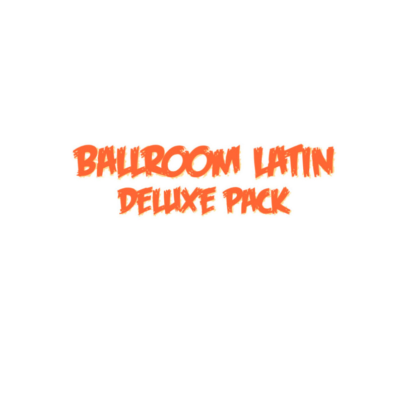 Latin Ballroom Dance Deluxe pack ( Rumba, Samba, Cha cha cha, Rock/Jive, Pasodoble)