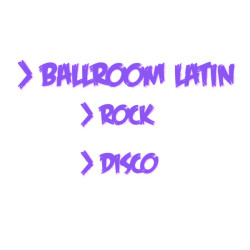 Latijn Ballroom dans, Rock, Disco dans lessen
