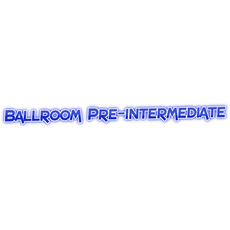 Ballroom dance pre-intermediate -18classes